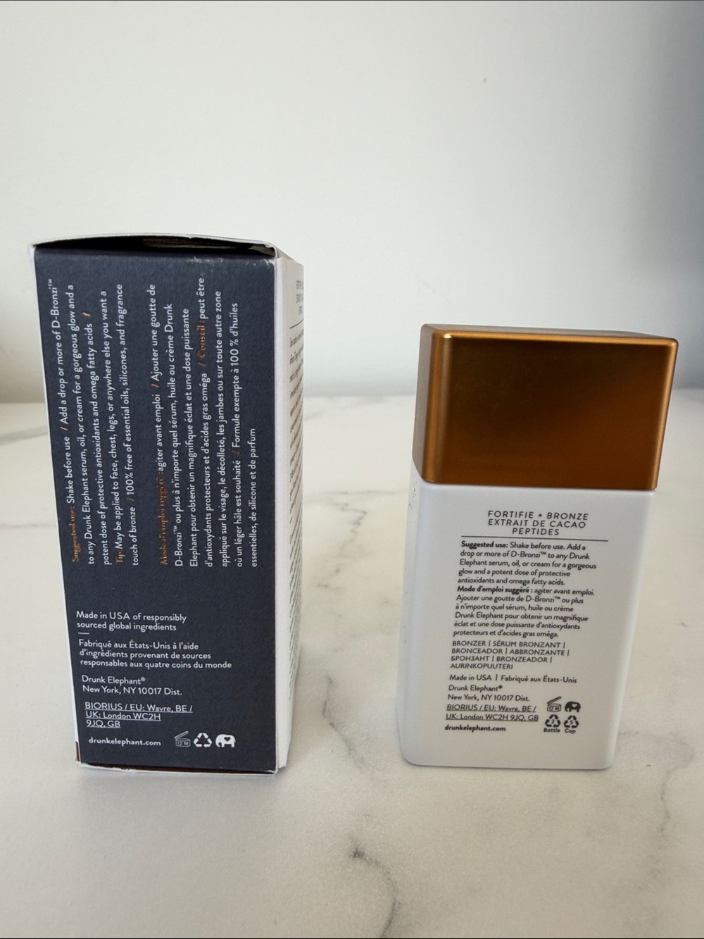 Drunk Elephant D-Bronzi Anti-Pollution Sunshine Drops - Full size NIB - Picture 5 of 6
